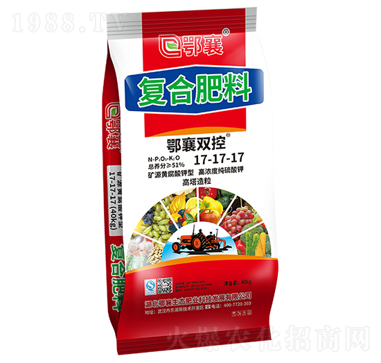 復(fù)合肥料17-17-17-鄂襄雙控-鄂襄