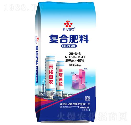 40%復合肥料28-6-6-云化首農