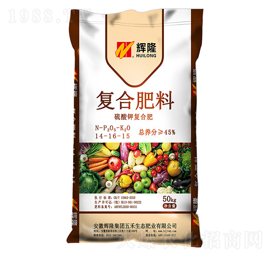硫酸鉀復(fù)合肥料14-16-15-輝隆集團(tuán)