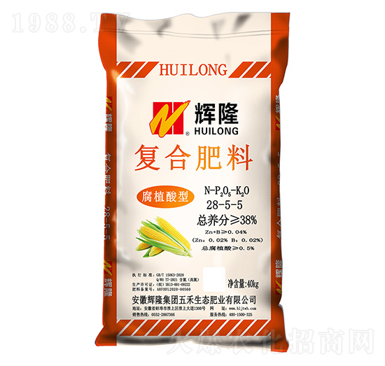 腐植酸型復合肥料28-5-5-輝隆集團