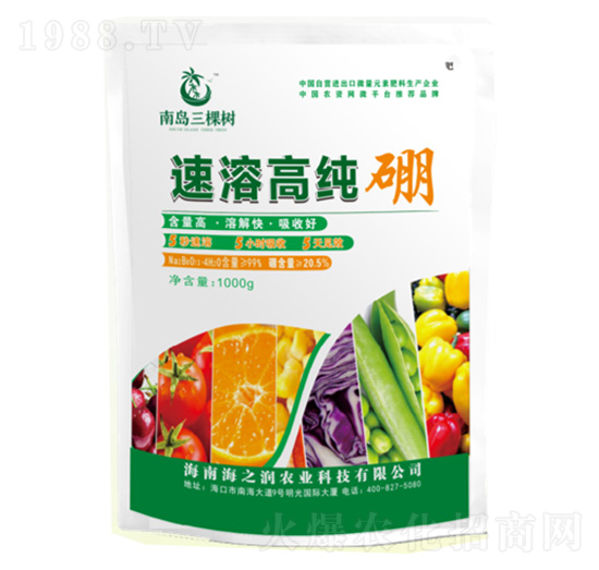 速溶高純硼-南島三棵樹-海之潤(rùn)農(nóng)業(yè)