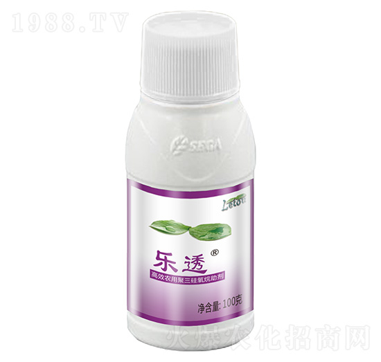 高效農(nóng)用聚三硅氧烷助劑100g-樂(lè)透-世佳