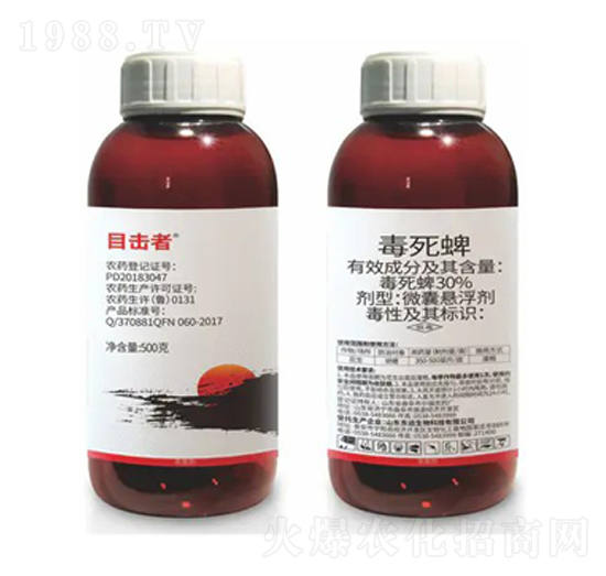 30%毒死蜱微囊懸浮劑-目擊者-東遠生物