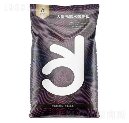 大量元素水溶肥料7-0-47-植尤粹-華強化工集團