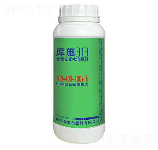 大量元素水溶肥料100-400-100+TE-庫施-金波爾