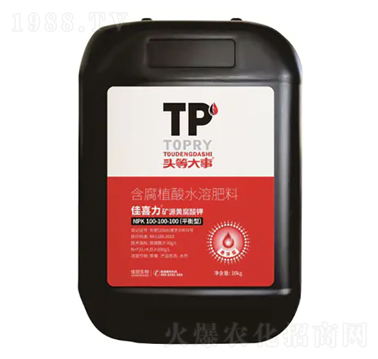 平衡型礦源黃腐酸鉀-佳喜力-頭等大事-佳田生物