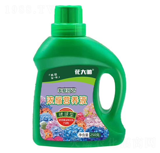 繡球型家庭園藝濃縮營養(yǎng)液-花大帥-綠沃肥業(yè)