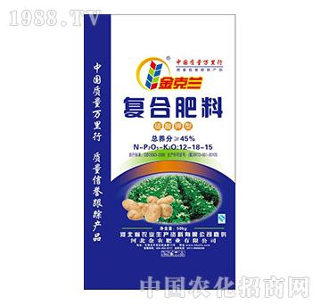 金克蘭復(fù)合肥料12-18-15