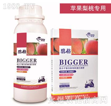 蘋果梨桃專用高分子復(fù)合肽有機(jī)蛋白液肥-碧格-瀚森農(nóng)業(yè)