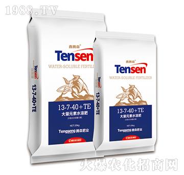 大量元素水溶肥料13-7-40+TE-鑫騰森-騰森肥業(yè)
