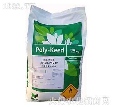 水溶性復合肥料20-20-20+TE-海法伊可豐（綠袋）-海法