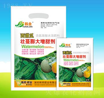 西甜瓜壯蔓膨大增甜劑-韓邦肥業(yè)
