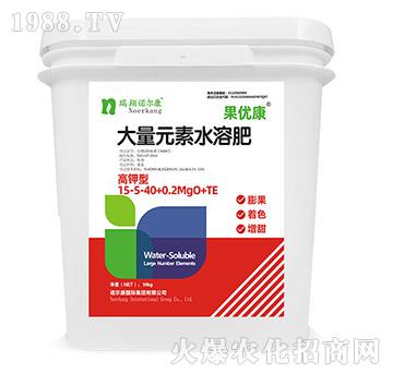 高鉀型大量元素水溶肥15-5-40+0.2MgO+TE-果優(yōu)康-瑞翔諾爾康