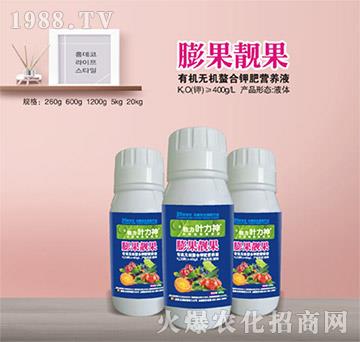 膨果靚果-有機(jī)無(wú)機(jī)螯合鉀肥營(yíng)養(yǎng)液-施耐力