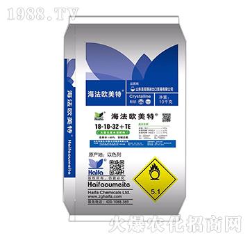 大量元素水溶肥料18-10-32+TE-海法歐美特-海法