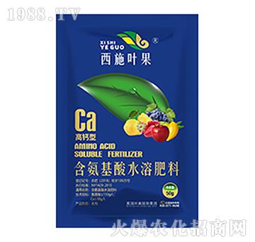 高鈣型氨基酸水溶肥料-葉果生物