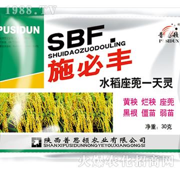 水稻座蔸一天靈-施必豐-普思頓農(nóng)業(yè)