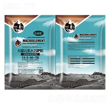 大量元素水溶肥12-5-40+TE-中京豐沃