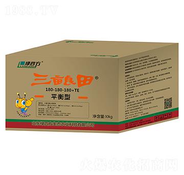 平衡型水溶肥180-180-180+TE-三畝良田-綠四方