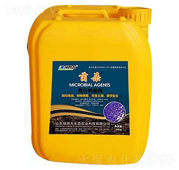 菌朵淡紫紫孢菌-綠四方