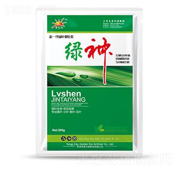 新一代綠葉健壯素-綠神-金禾生物