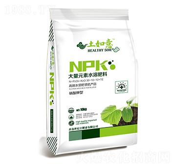 大量元素水溶肥料30-10-10+TE-土如意-世紀豐