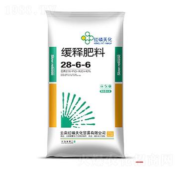 緩釋肥料28-6-6-紅磷天化-中農三禾