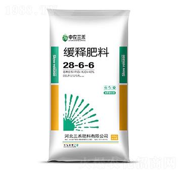 緩釋肥料28-6-6-中農三禾