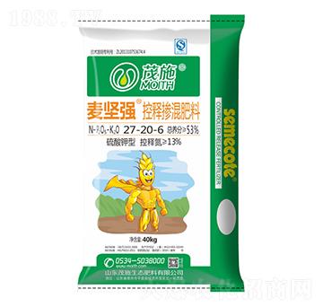 小麥專用控釋摻混肥料27-20-6-麥堅強-茂施