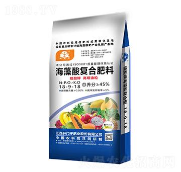 海藻酸復(fù)合肥料18-9-18-鑫森淼-開門子
