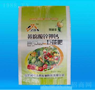 黃腐酸鋅鉀鈣巨能肥-眾邦生物