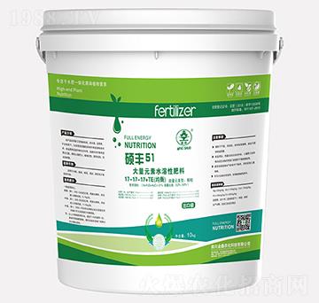 10kg均衡型大量元素水溶肥17-17-17+TE-碩豐51-金鑫農(nóng)化