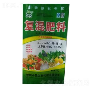 純硫基緩控釋型復(fù)混肥料18-18-18-中圣益誠(chéng)