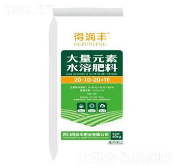 大量元素水溶肥20-10-20 得潤豐