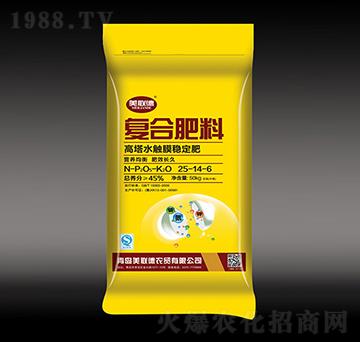 高塔水觸膜穩(wěn)定型復(fù)合肥料25-14-6-美聯(lián)德-億豐肥業(yè)