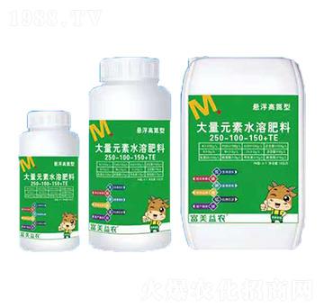 懸浮高氮型有機(jī)無機(jī)大量元素水溶肥料250-100-150+TE-美科生物