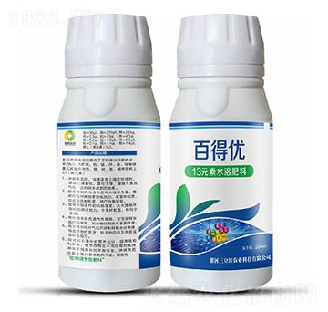 13元素水溶肥料-百得優(yōu)-三分田農業(yè)