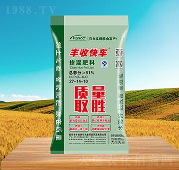 25kg摻混肥料(綠)27-14-10-豐收快車
