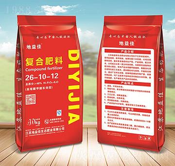 高塔脲甲醛長效型復(fù)合肥料26-10-12-地益佳