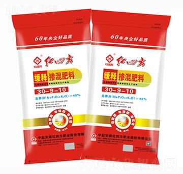 緩釋摻混肥料30-9-10-紅四方-億利佳