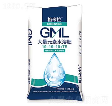大量元素水溶肥19-19-19+TE-格米拉-美瑞農(nóng)業(yè)