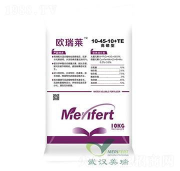 高磷型大量元素水溶肥10-45-10+TE-歐瑞萊-美瑞農(nóng)業(yè)