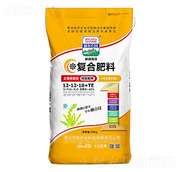 碳酶海藻復合肥料12-12-18+TE-福爾莊園-天糧農業(yè)