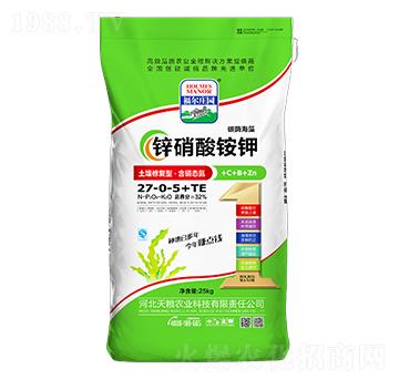 碳酶海藻鋅硝酸銨鉀27-0-5+TE-福爾莊園-天糧農業(yè)