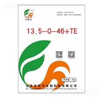 大量元素膨果肥13.5-0-46+TE-豐收河