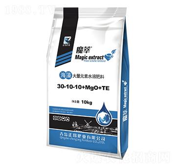 海藻大量元素水溶肥料30-10-10+MgO+TE-魔萃-正昂肥業(yè)