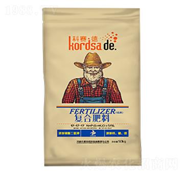 黃腐酸鉀復合肥17-17-17-科賽德-中黃特肥
