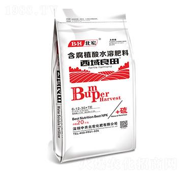 含腐植酸水溶肥料6-12-30+TE-西域良田（紅）-北宏
