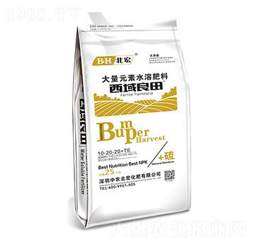 大量元素水溶肥料10-20-20+TE-西域良田（黃）-北宏