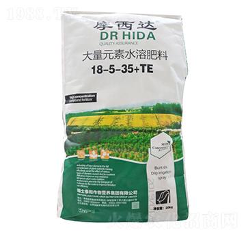 大量元素水溶肥料18-5-35+TE-摩西達-后稷益農